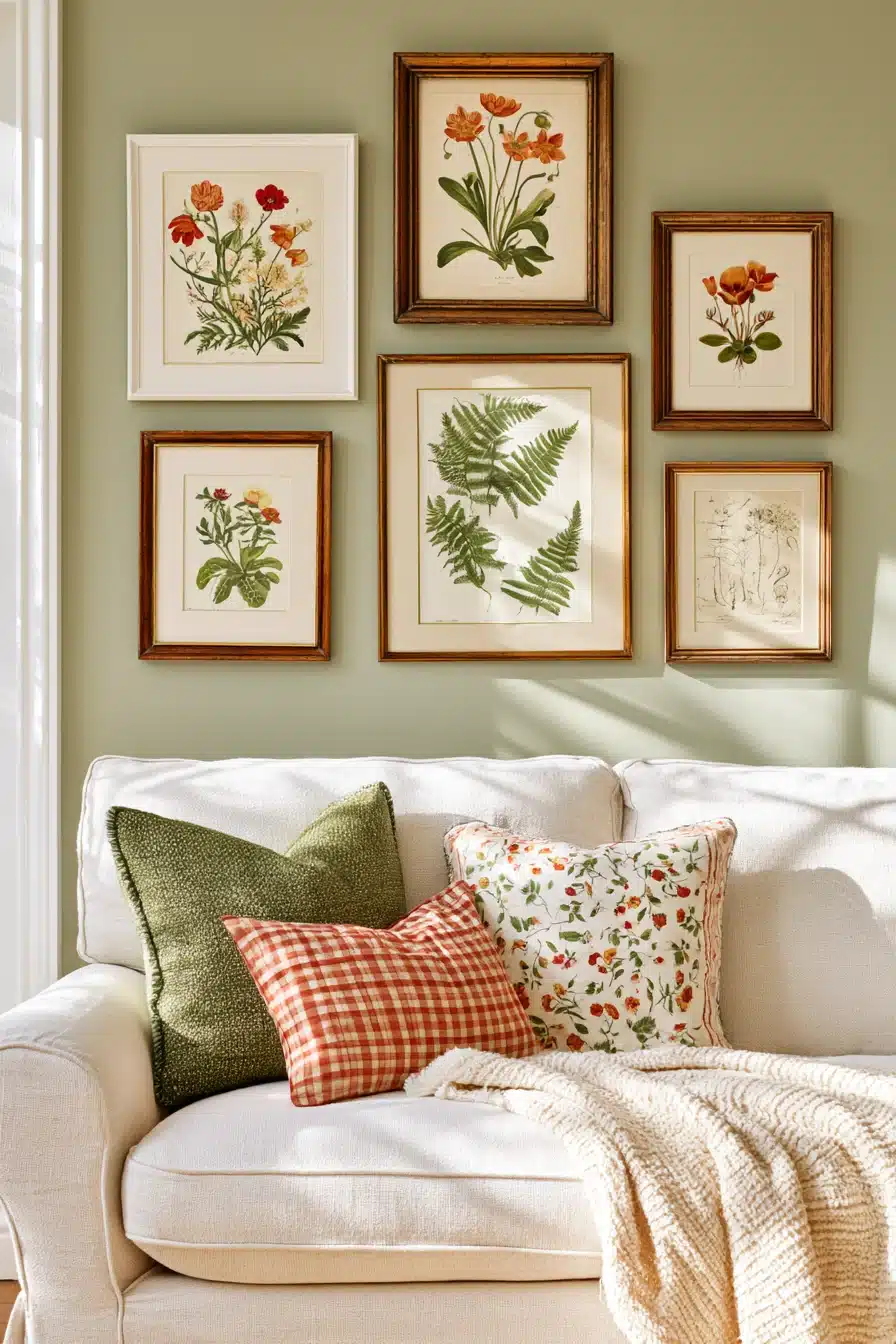 27 Enchanting Cottagecore Wall Decor Ideas for a Cozy Romantic Home