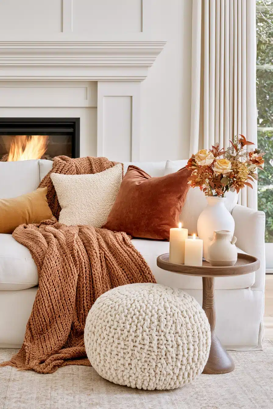 27 Cozy Fall Living Room Decor Ideas for a Warm and Inviting Home
