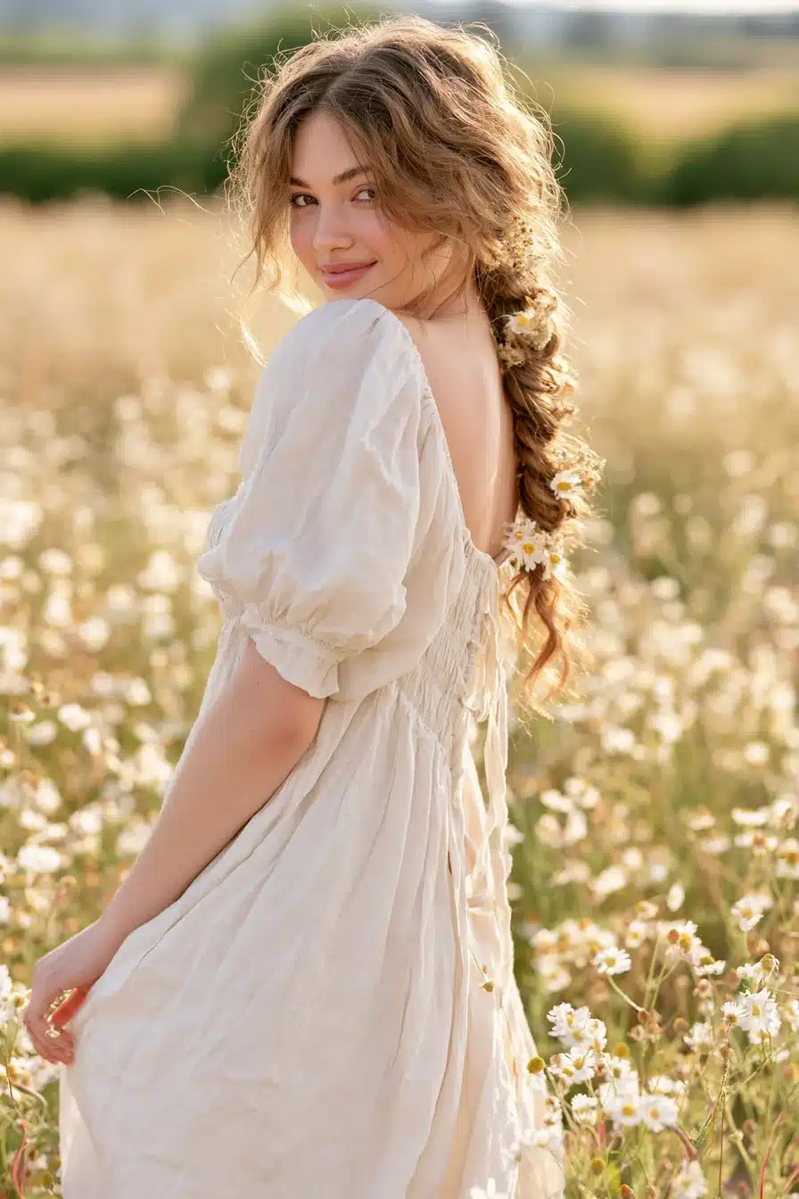27 Dreamy Cottagecore Hairstyles for a Romantic Natural Look