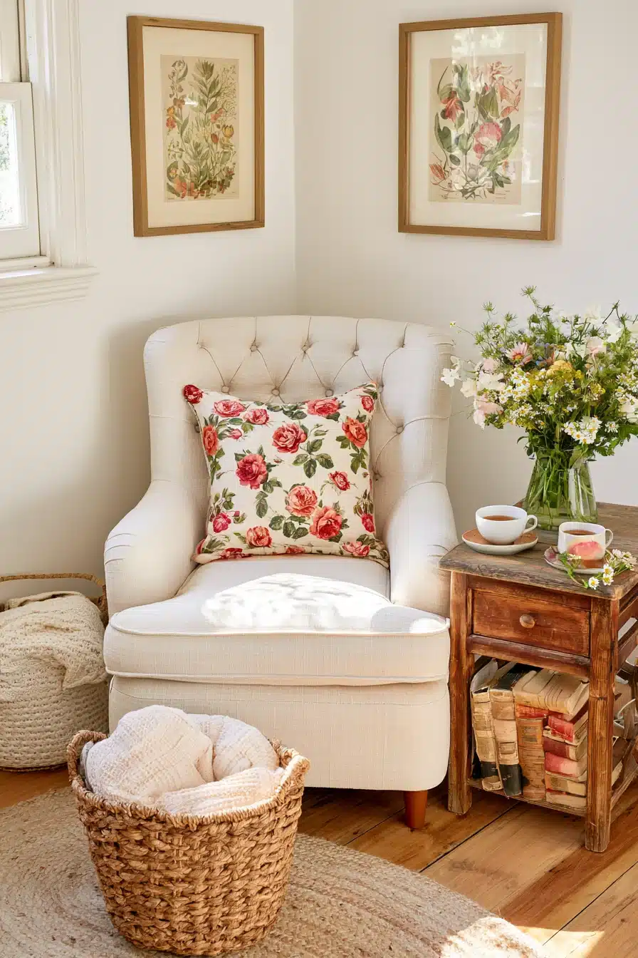 27 Charming Cottagecore Home Decor Ideas for a Cozy and Romantic Retreat