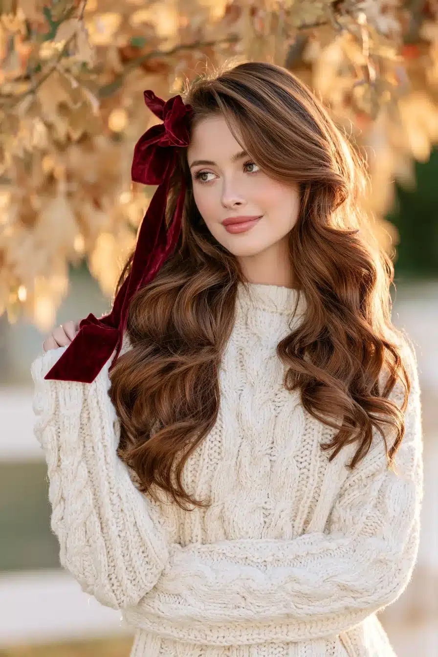 27 Beautiful Hairstyles for Autumn That Create a Cozy Effortless Look