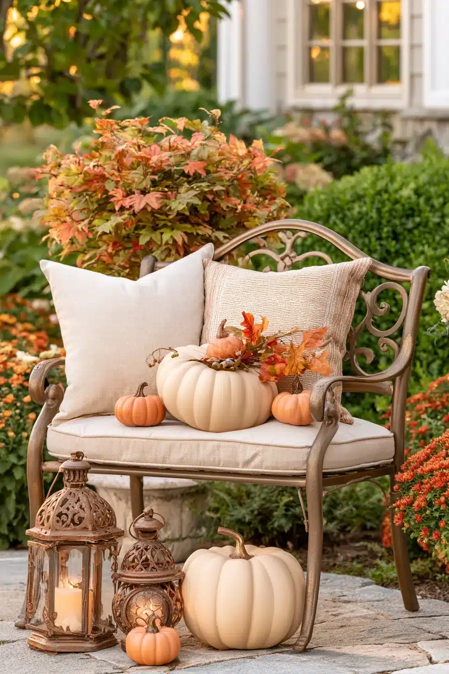 27 Outdoor Fall Decorations for a Warm and Welcoming Home