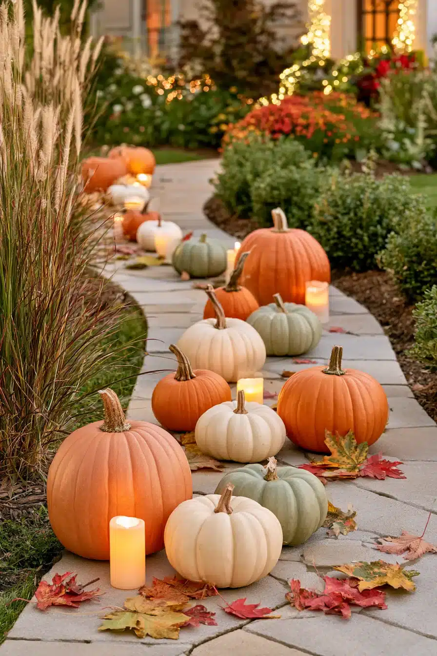 27 Outdoor Fall Decorations for a Warm and Welcoming Home