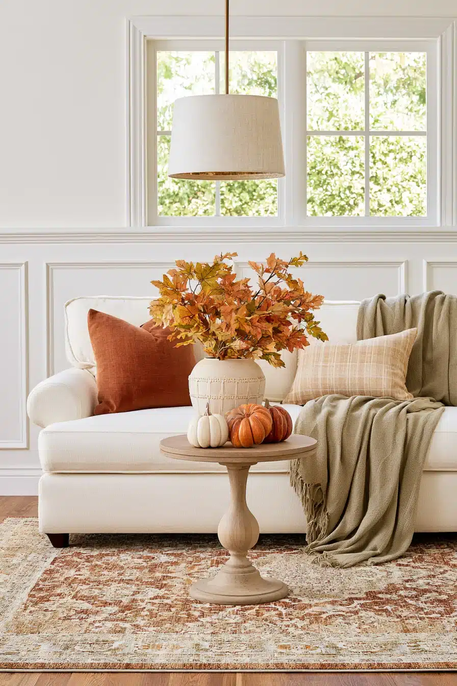 27 Cozy Fall Living Room Decor Ideas for a Warm and Inviting Home