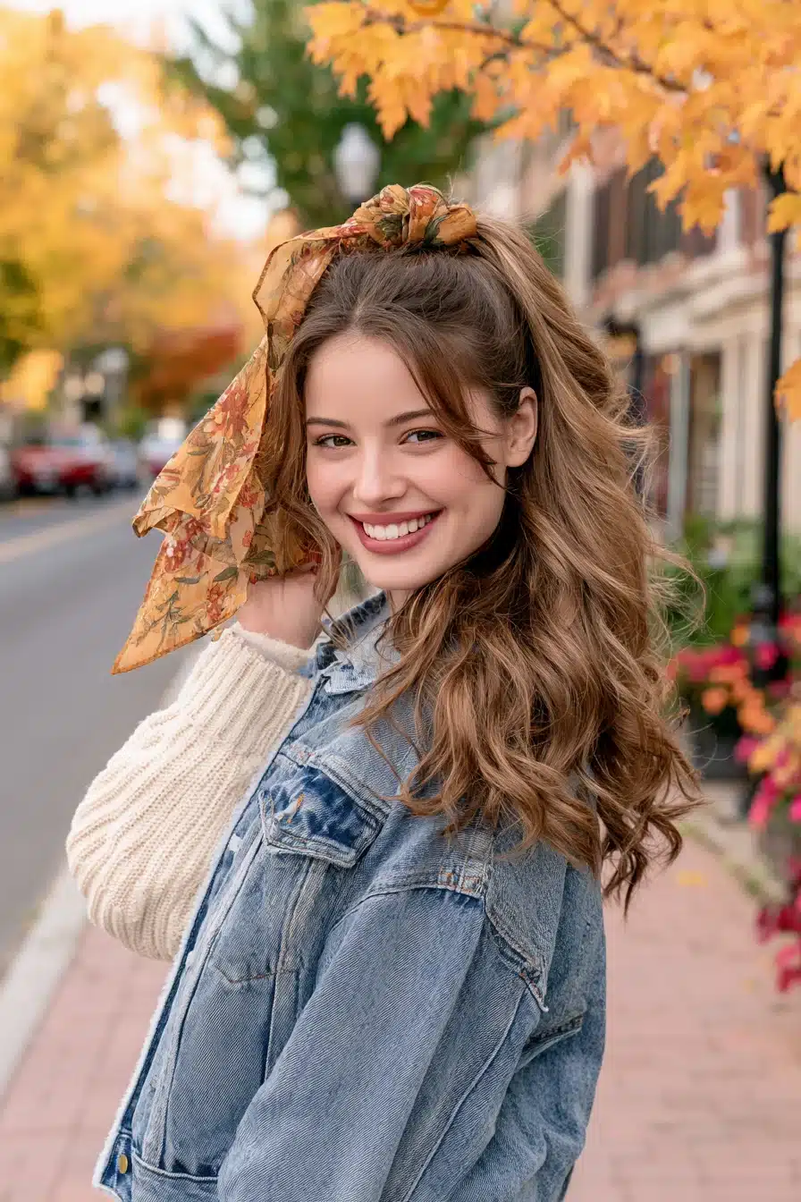 27 Beautiful Hairstyles for Autumn That Create a Cozy Effortless Look