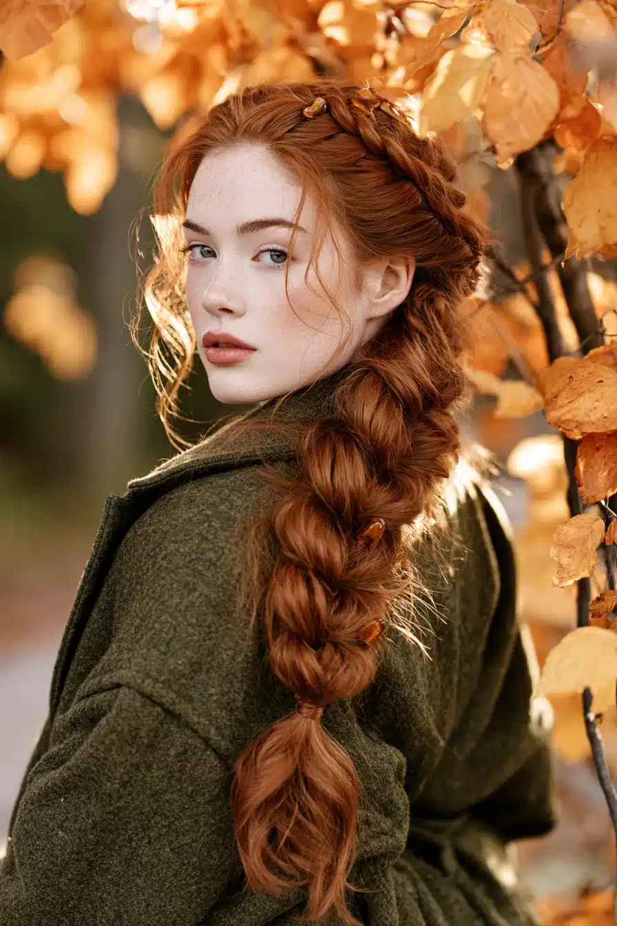 27 Cute Autumn Hairstyles for a Cozy and Effortlessly Beautiful Look