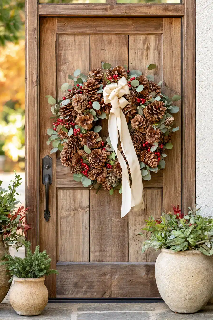 27 Beautiful Fall Wreaths for Your Front Door That Celebrate Autumn Charm