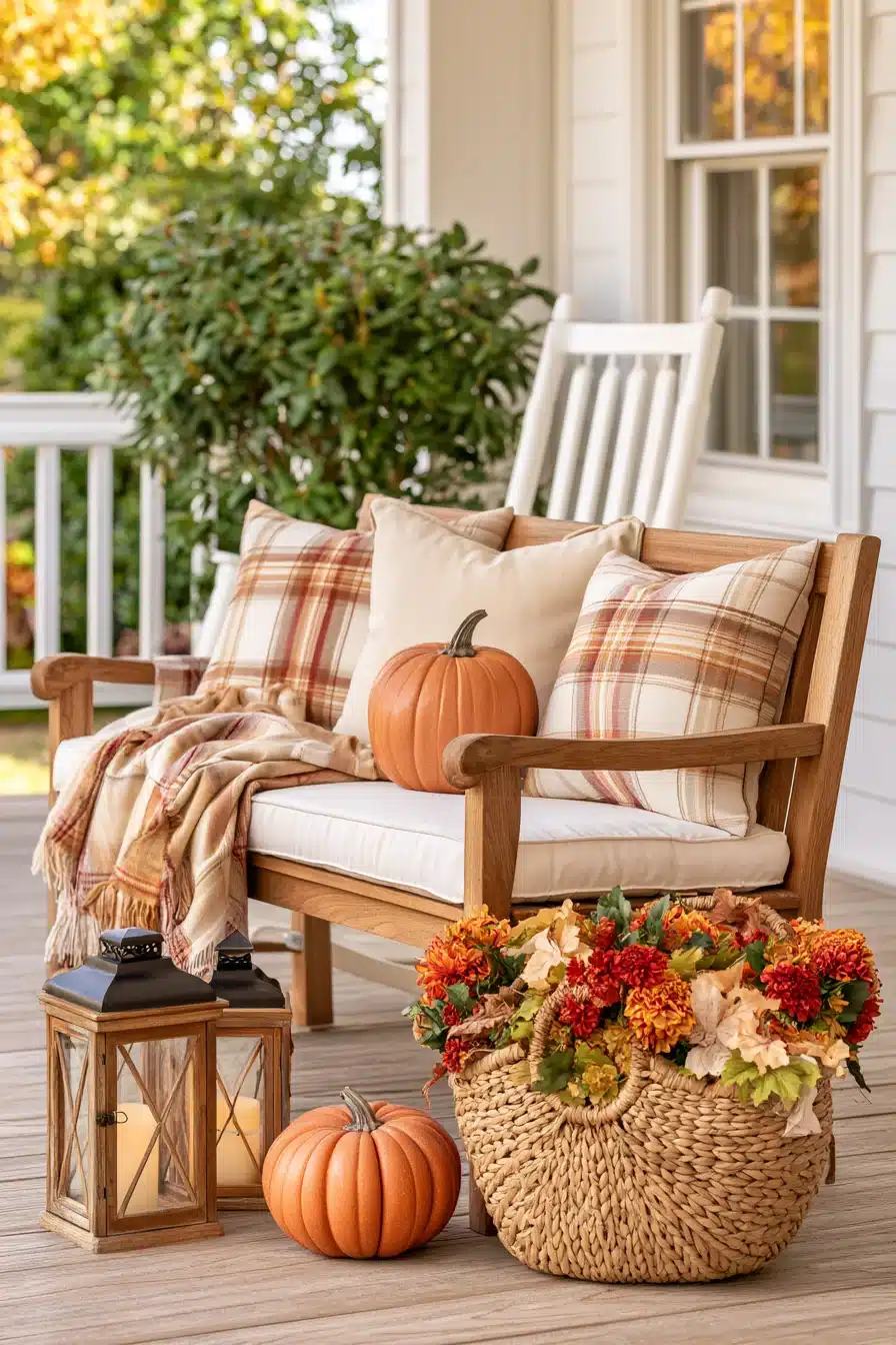 27 Outdoor Fall Decorations for a Warm and Welcoming Home