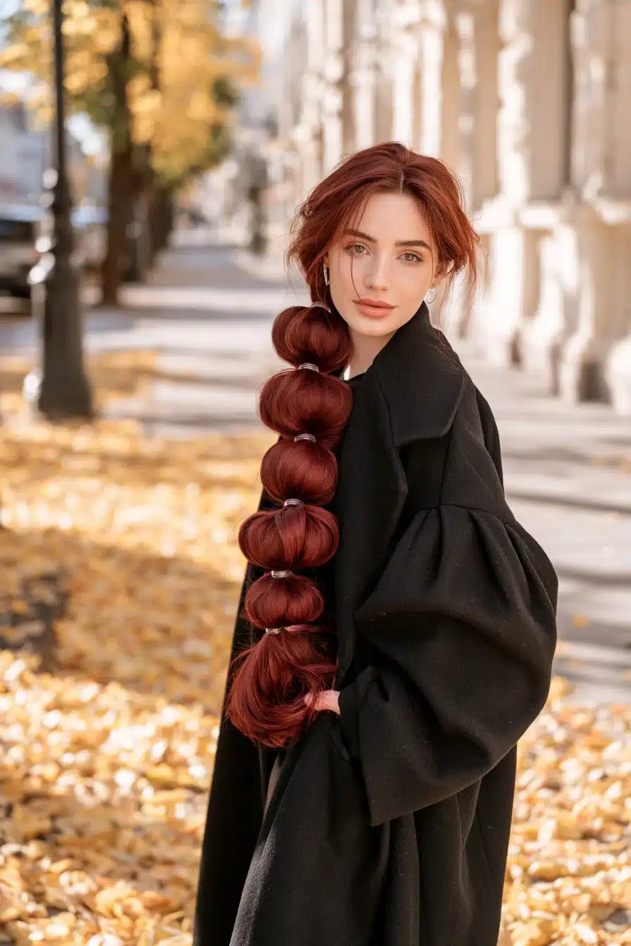 27 Beautiful Hairstyles for Autumn That Create a Cozy Effortless Look
