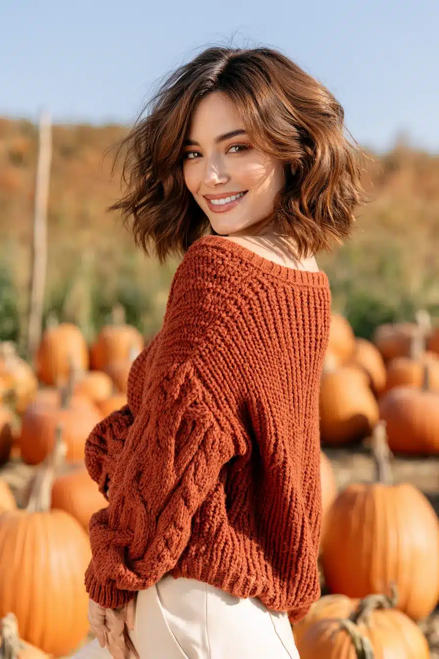 27 Cute Autumn Hairstyles for a Cozy and Effortlessly Beautiful Look
