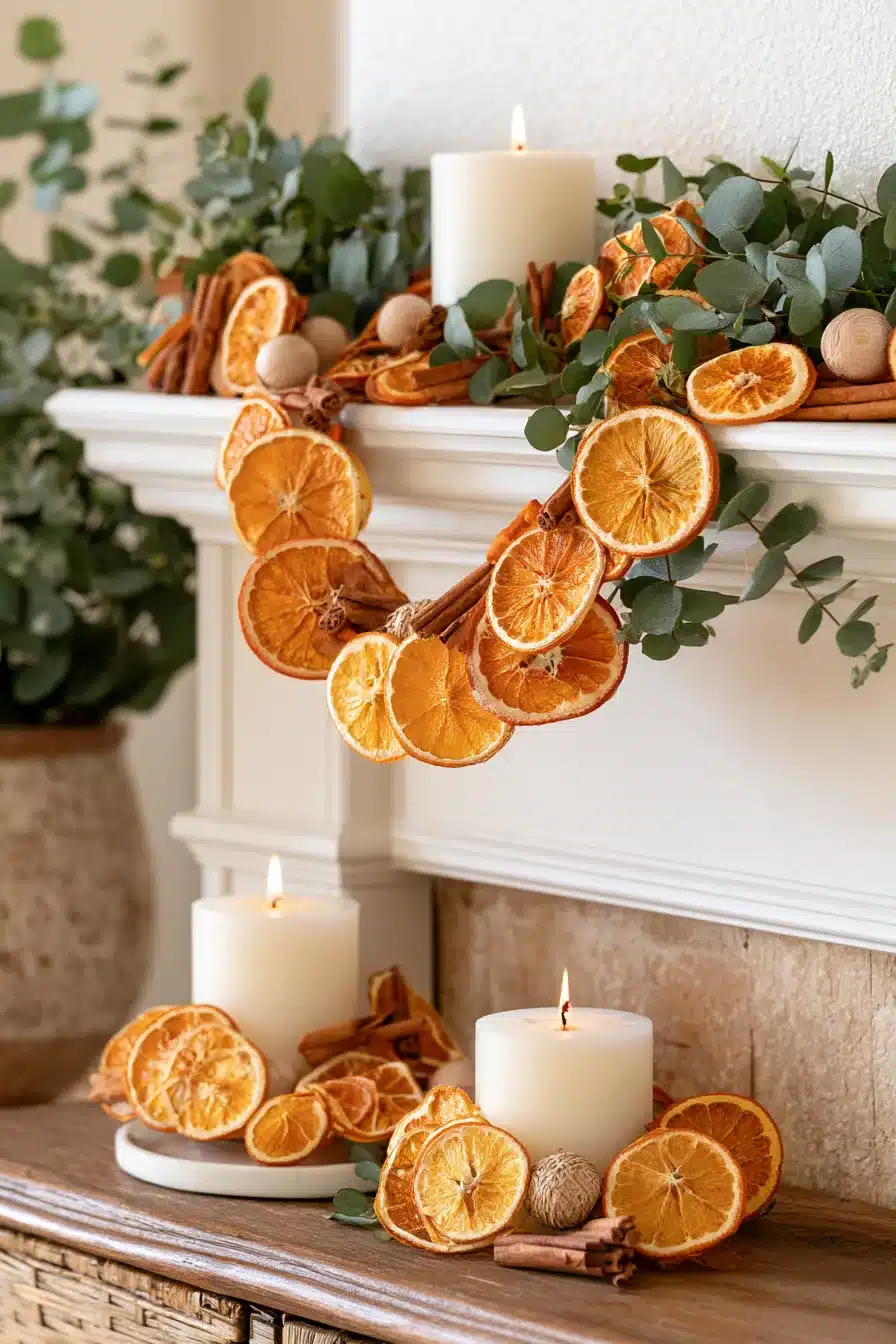 27 Gorgeous Fall Garland Mantle Ideas for a Cozy Seasonal Display