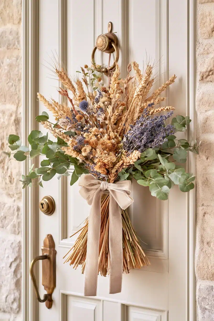 27 Beautiful Thanksgiving Door Decorations for a Warm and Festive Welcome
