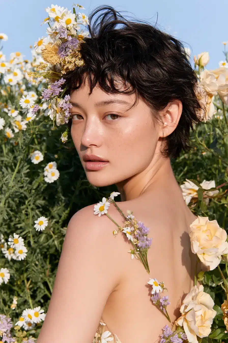 27 Dreamy Cottagecore Hairstyles for Short Hair That Radiate Romantic Charm