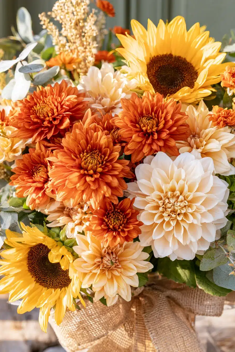 27 Gorgeous Fall Front Door Wreaths for a Warm Autumn Welcome