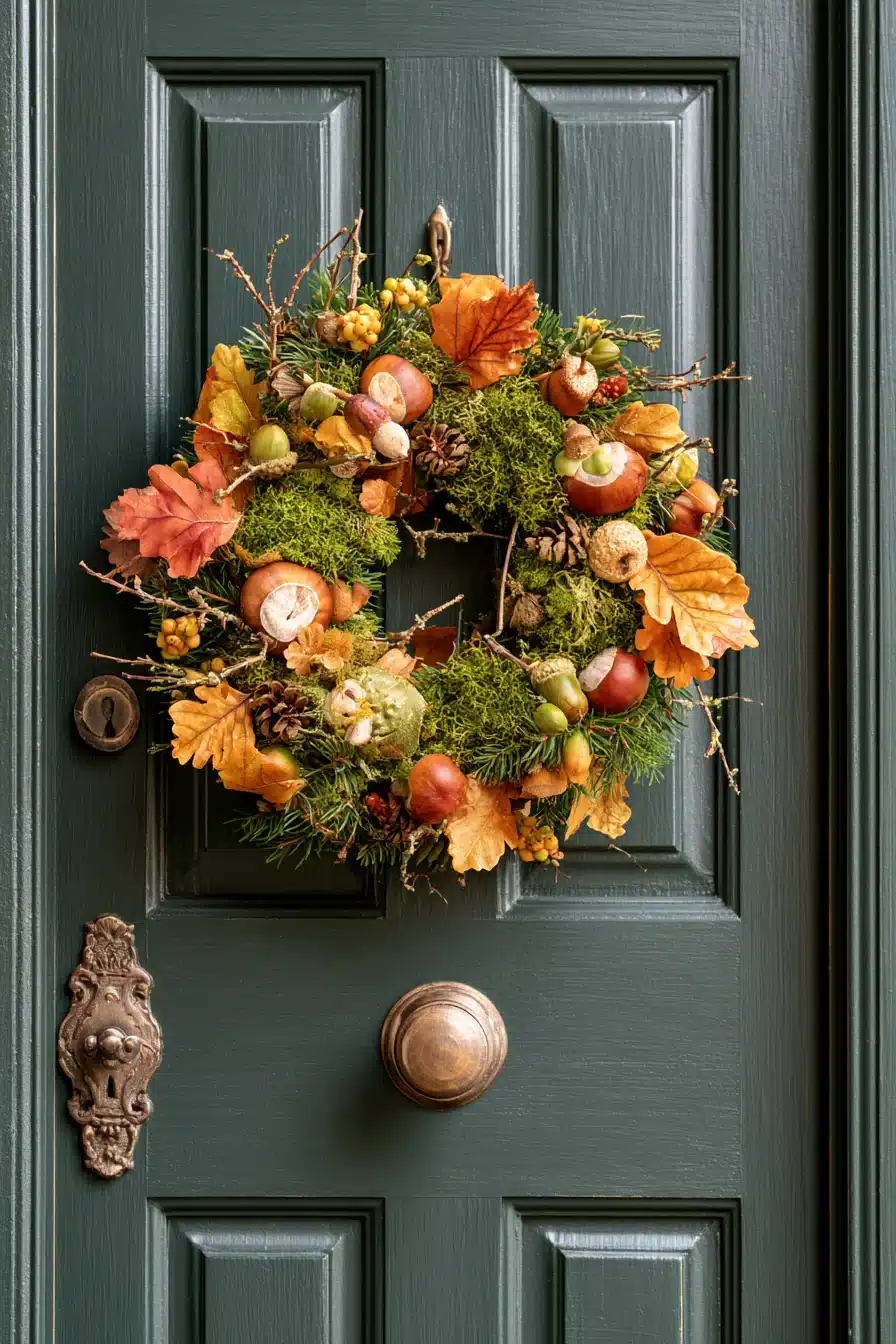 27 Beautiful Fall Wreaths for Your Front Door That Celebrate Autumn Charm