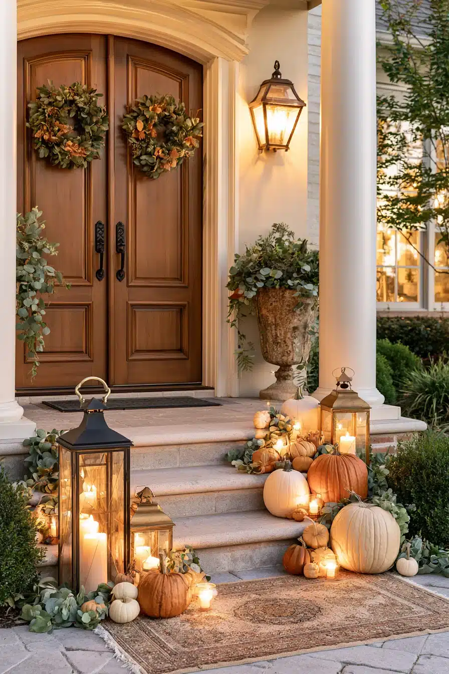 27 Gorgeous Autumn Front Porch Decor Ideas for a Warm Seasonal Welcome