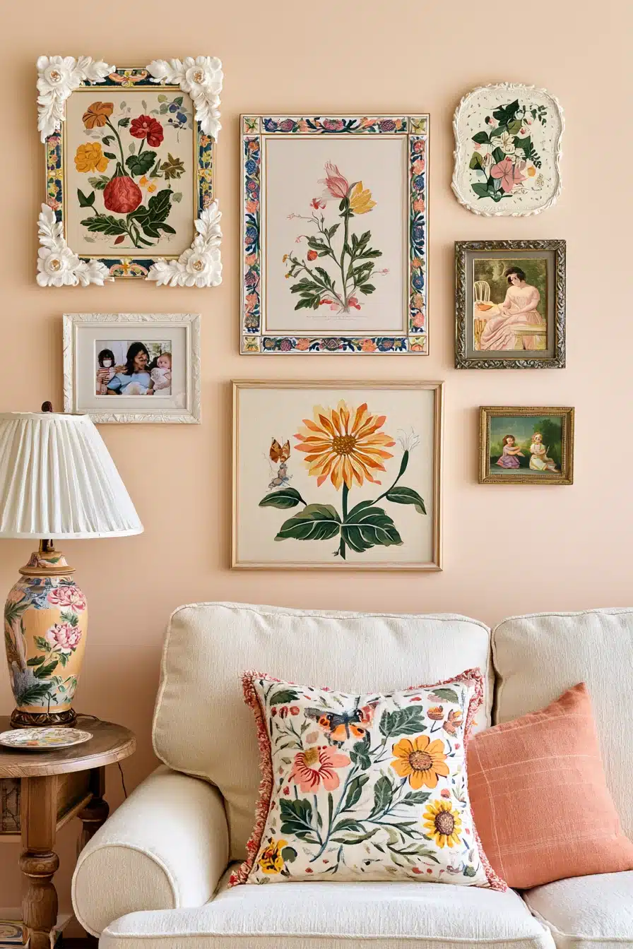 27 Enchanting Cottagecore Wall Decor Ideas for a Cozy Romantic Home
