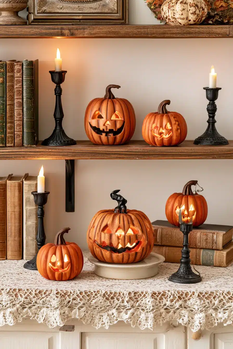 27 Enchanting Vintage Halloween Decor Ideas Filled With Nostalgic Charm
