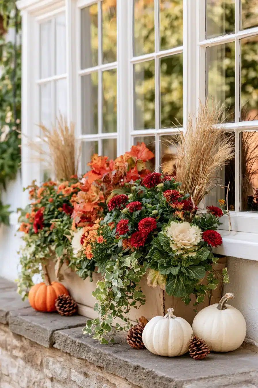 27 Outdoor Fall Decorations for a Warm and Welcoming Home