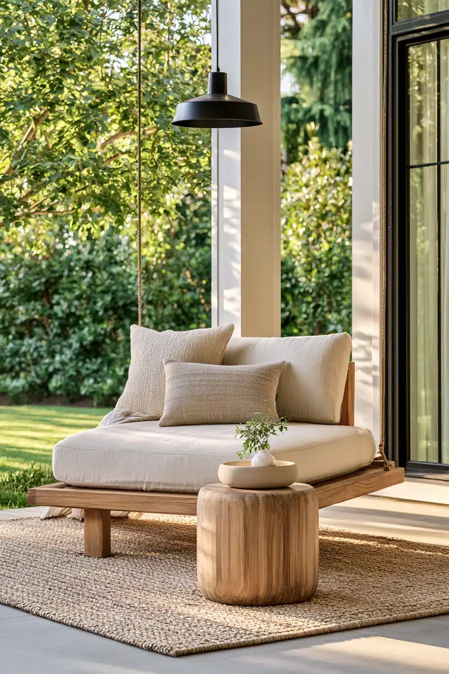 27 Charming Porch Swing Ideas for a Cozy Outdoor Retreat