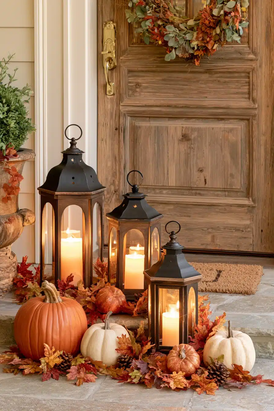 27 Beautiful Thanksgiving Door Decorations for a Warm and Festive Welcome