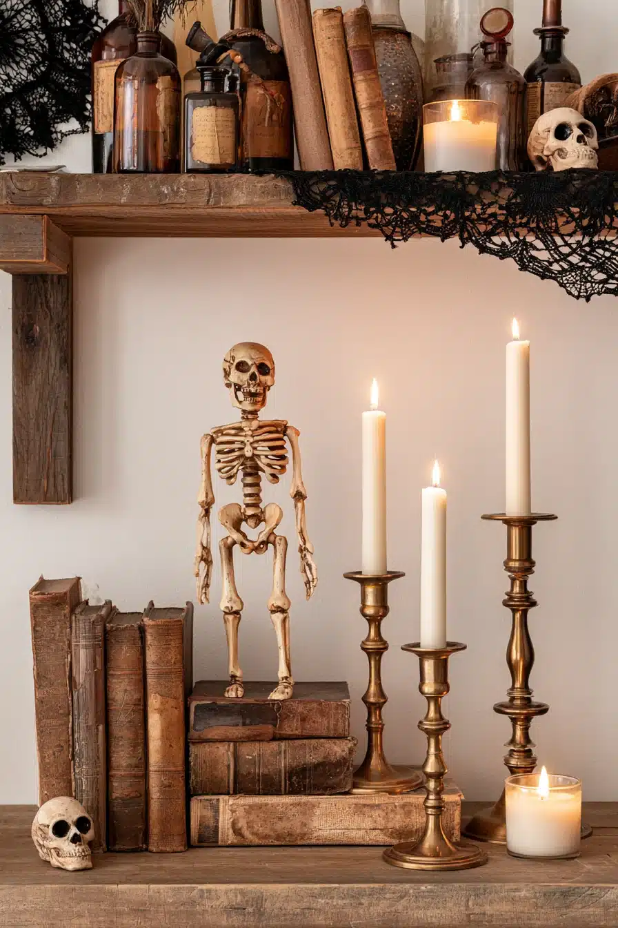 27 Enchanting Vintage Halloween Decor Ideas Filled With Nostalgic Charm