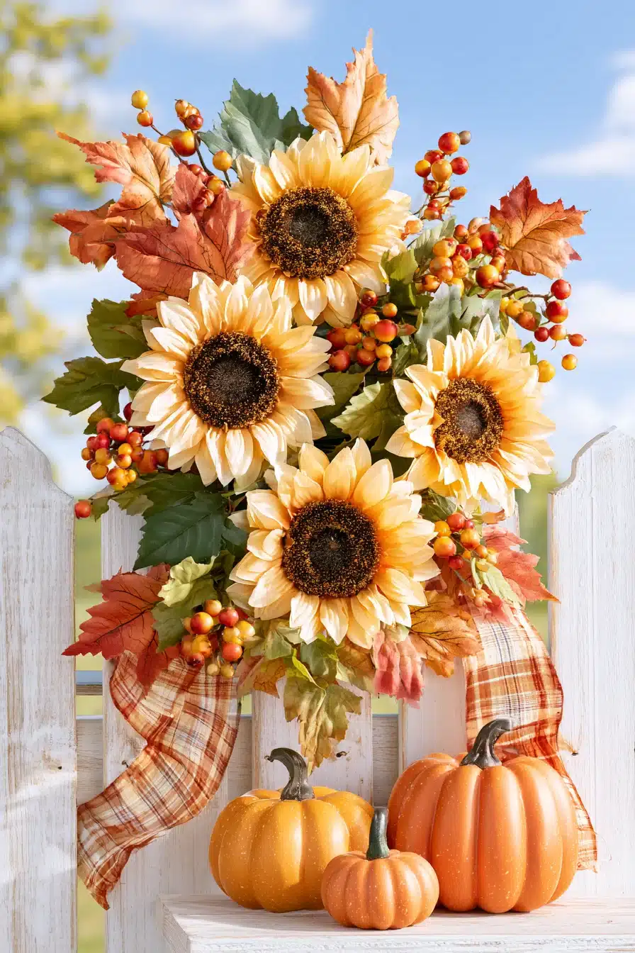 27 Outdoor Fall Decorations for a Warm and Welcoming Home