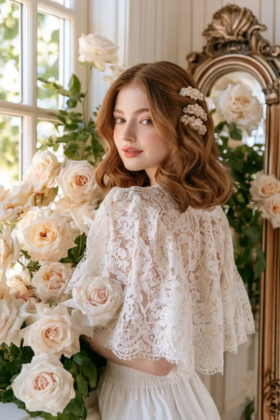 27 Dreamy Cottagecore Hairstyles for Short Hair That Radiate Romantic Charm