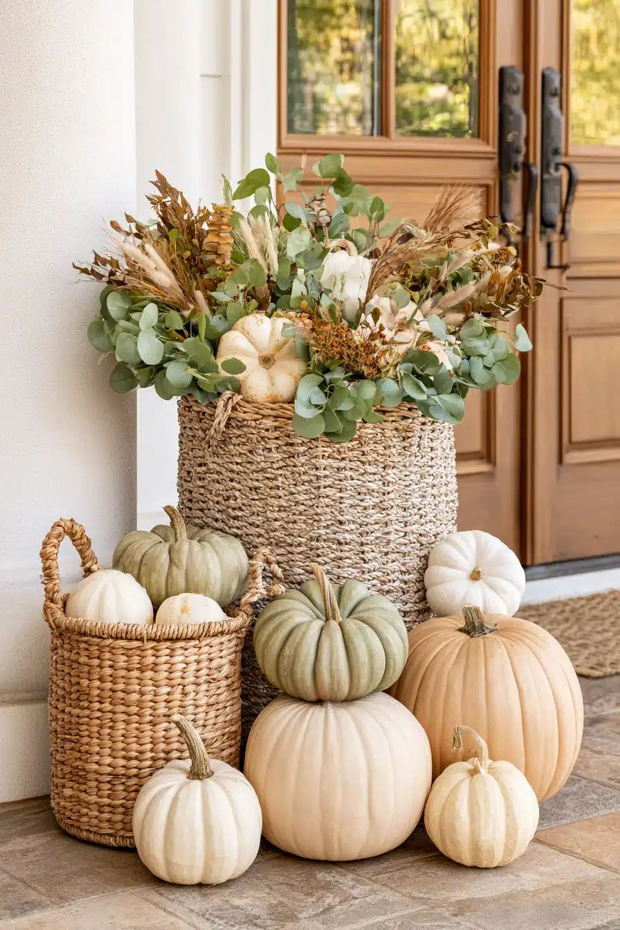 27 Gorgeous Autumn Front Porch Decor Ideas for a Warm Seasonal Welcome
