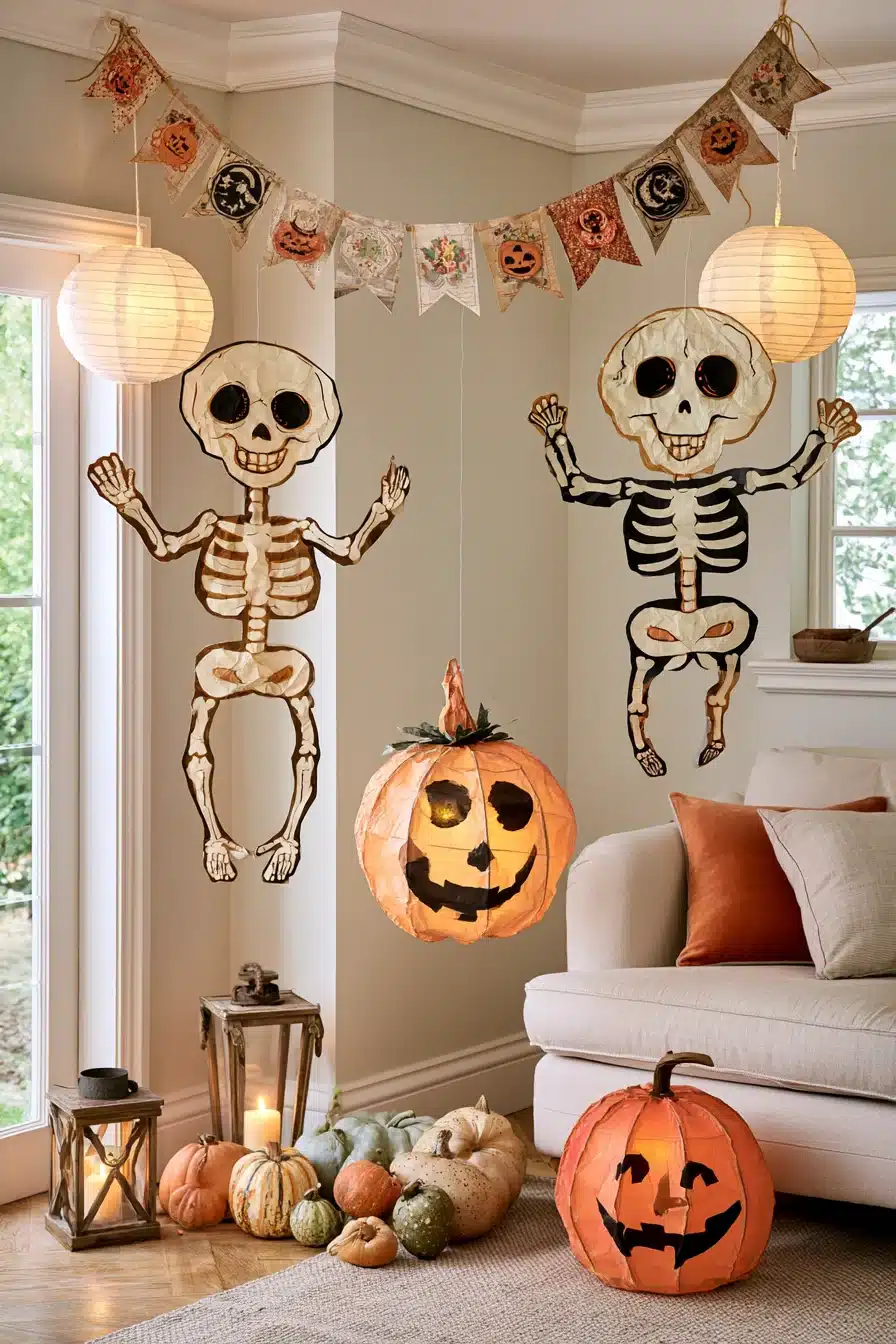 27 Nostalgic Halloween Decor Ideas Filled With Vintage Spooky Charm