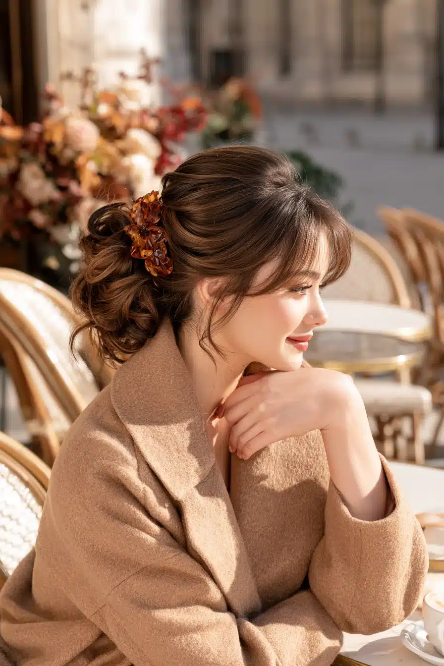 27 Beautiful Hairstyles for Autumn That Create a Cozy Effortless Look