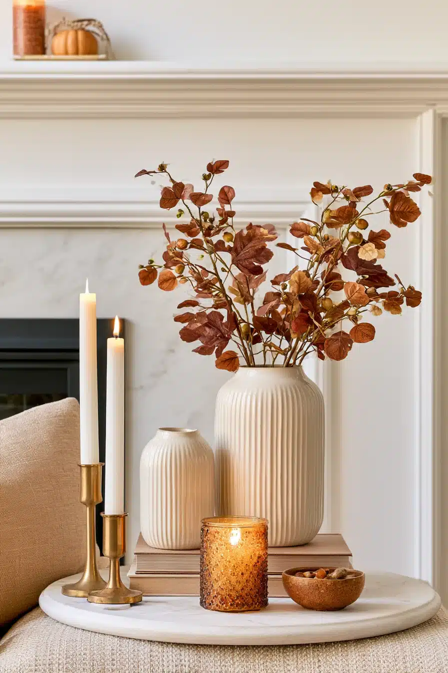27 Autumn Fireplace Decor Ideas for a Warm Cozy Home