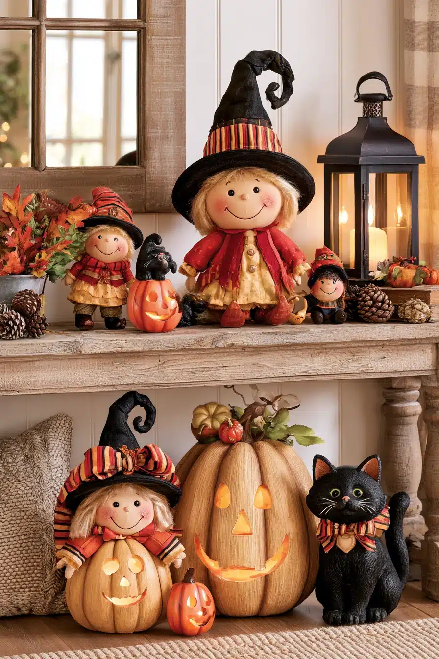 27 Enchanting Vintage Halloween Decor Ideas Filled With Nostalgic Charm