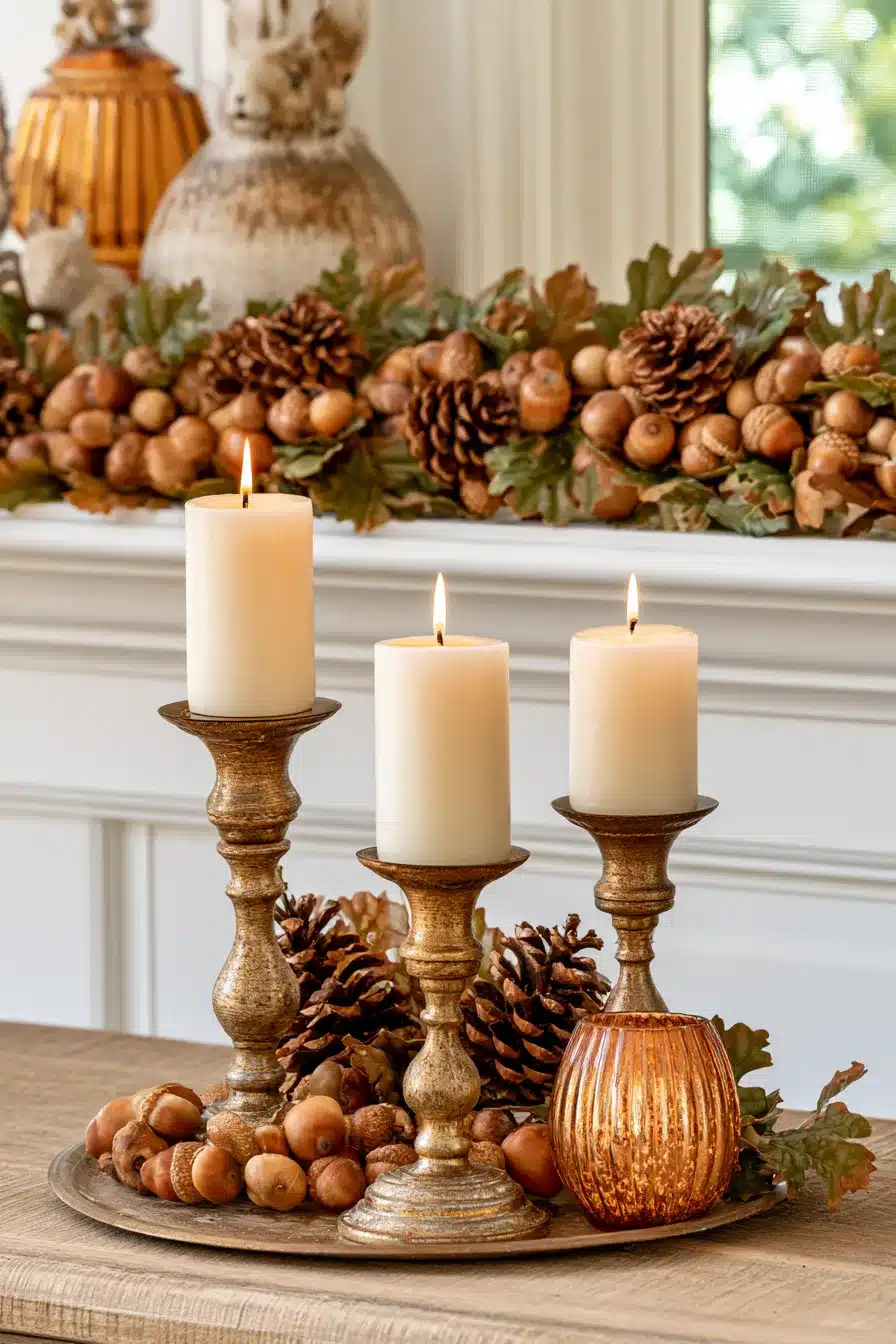 27 Gorgeous Fall Garland Mantle Ideas for a Cozy Seasonal Display
