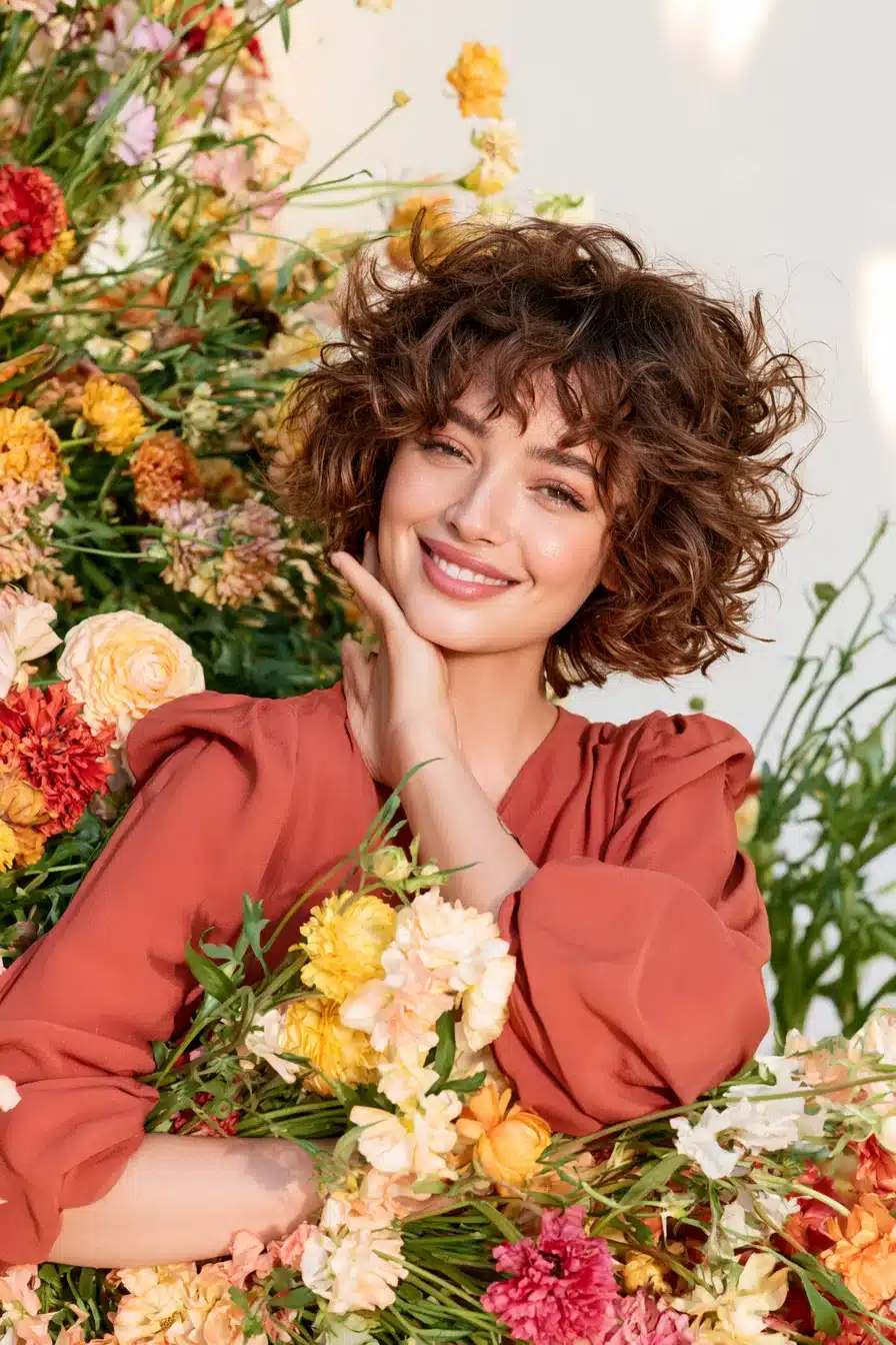 27 Dreamy Cottagecore Hairstyles for Short Hair That Radiate Romantic Charm