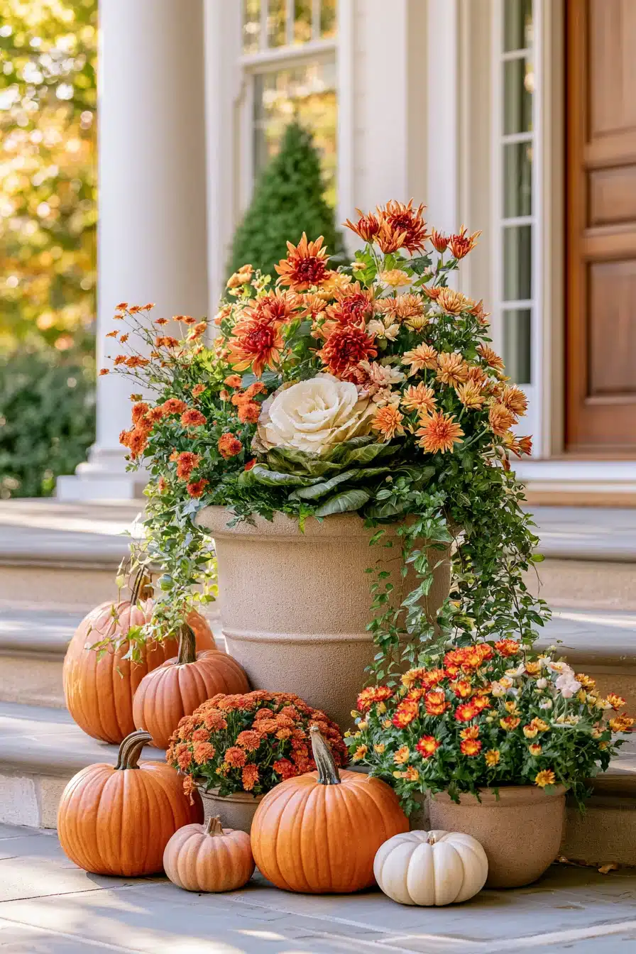 27 Gorgeous Autumn Front Porch Decor Ideas for a Warm Seasonal Welcome