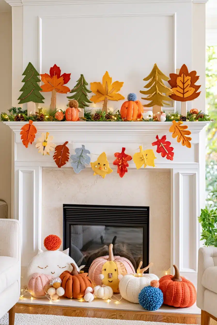 27 Autumn Fireplace Decor Ideas for a Warm Cozy Home