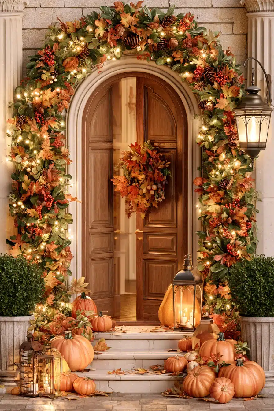 27 Gorgeous Autumn Front Porch Decor Ideas for a Warm Seasonal Welcome
