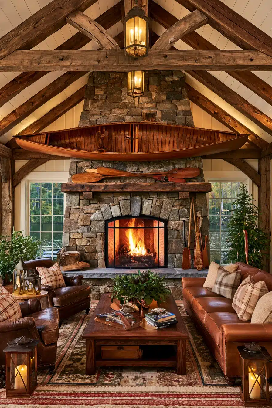 27 Cozy Lake Cabin Interiors That Create the Perfect Waterfront Retreat