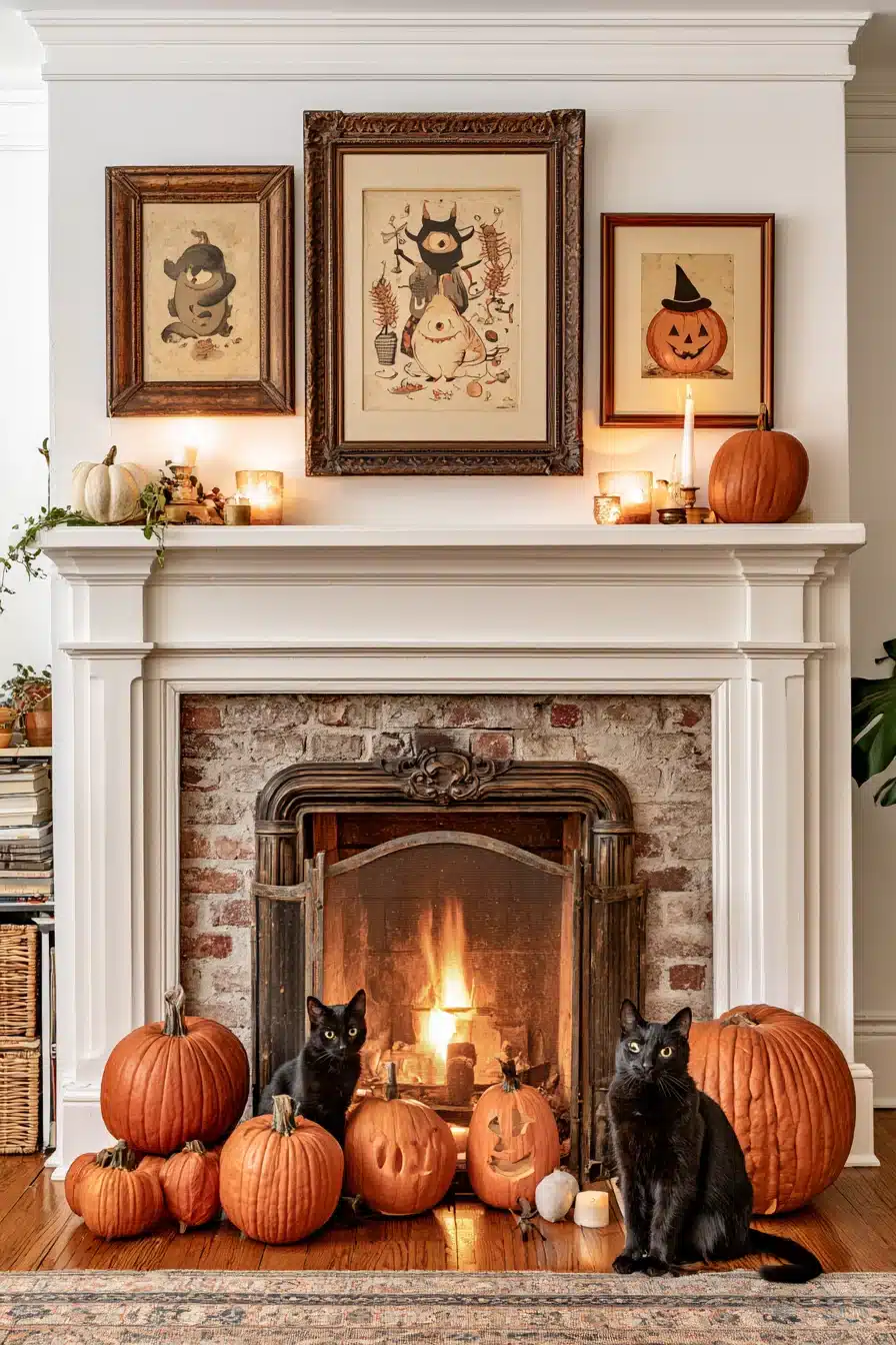 27 Nostalgic Halloween Decor Ideas Filled With Vintage Spooky Charm
