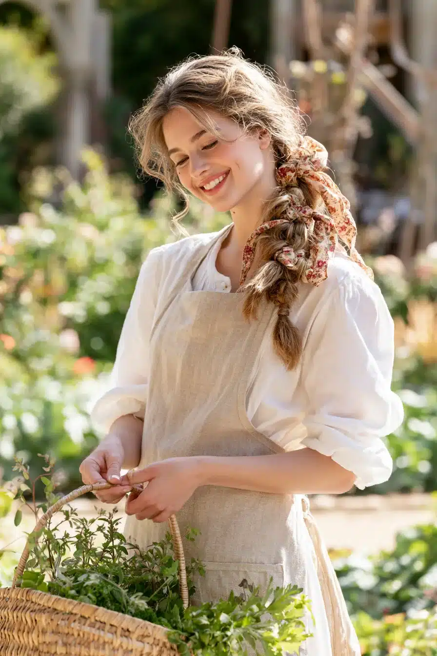 27 Dreamy Cottagecore Hairstyles for a Romantic Natural Look