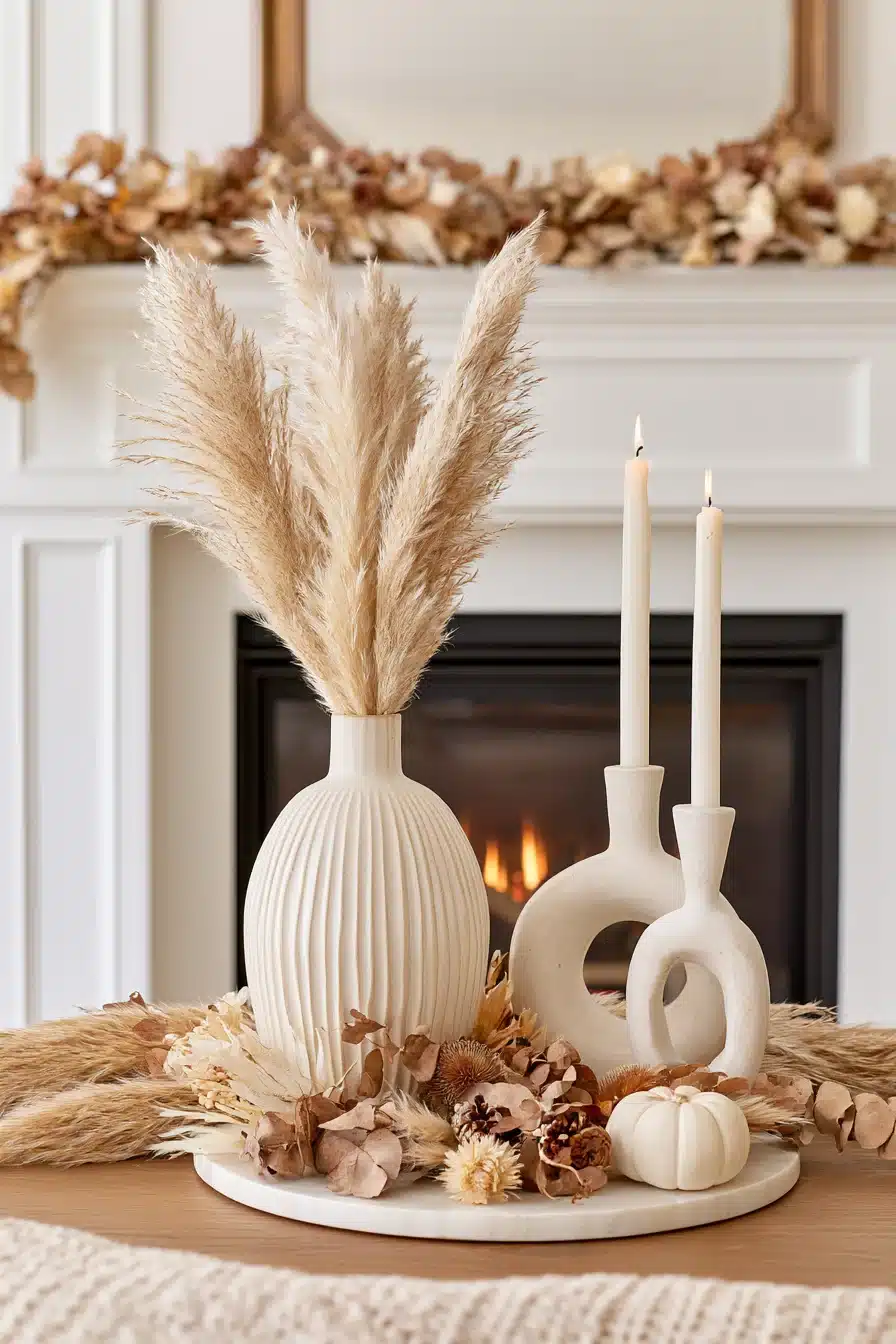 27 Gorgeous Fall Garland Mantle Ideas for a Cozy Seasonal Display