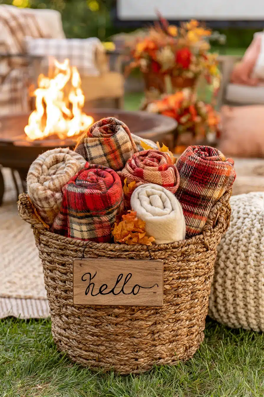 27 Outdoor Fall Decorations for a Warm and Welcoming Home