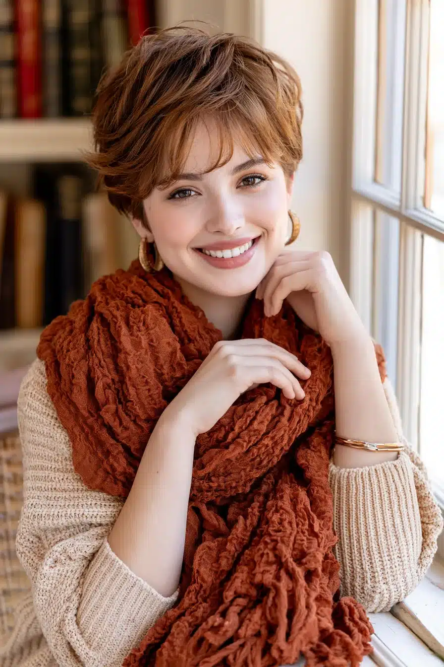 27 Beautiful Hairstyles for Autumn That Create a Cozy Effortless Look