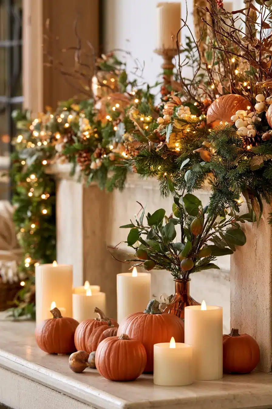 27 Autumn Fireplace Decor Ideas for a Warm Cozy Home