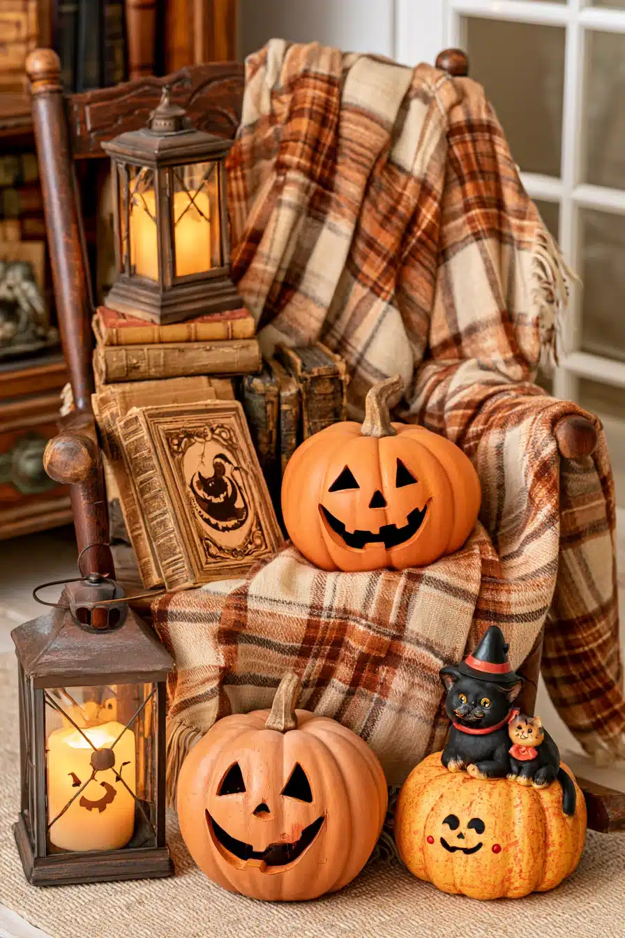 27 Nostalgic Halloween Decor Ideas Filled With Vintage Spooky Charm