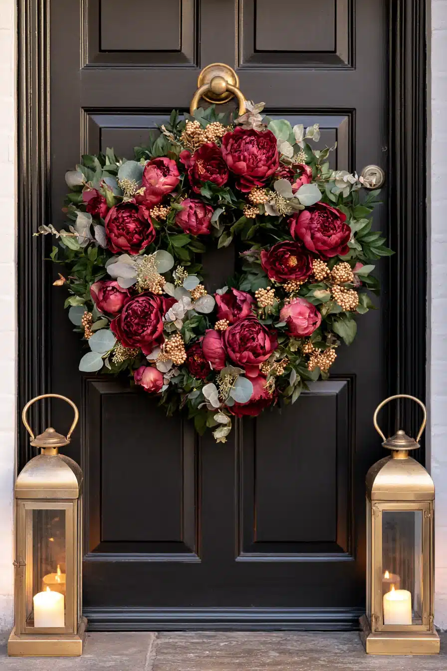 27 Beautiful Fall Wreaths for Your Front Door That Celebrate Autumn Charm