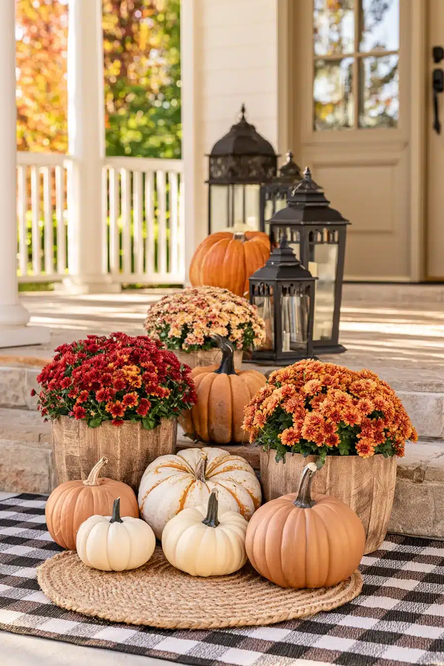 27 Beautiful Thanksgiving Door Decorations for a Warm and Festive Welcome