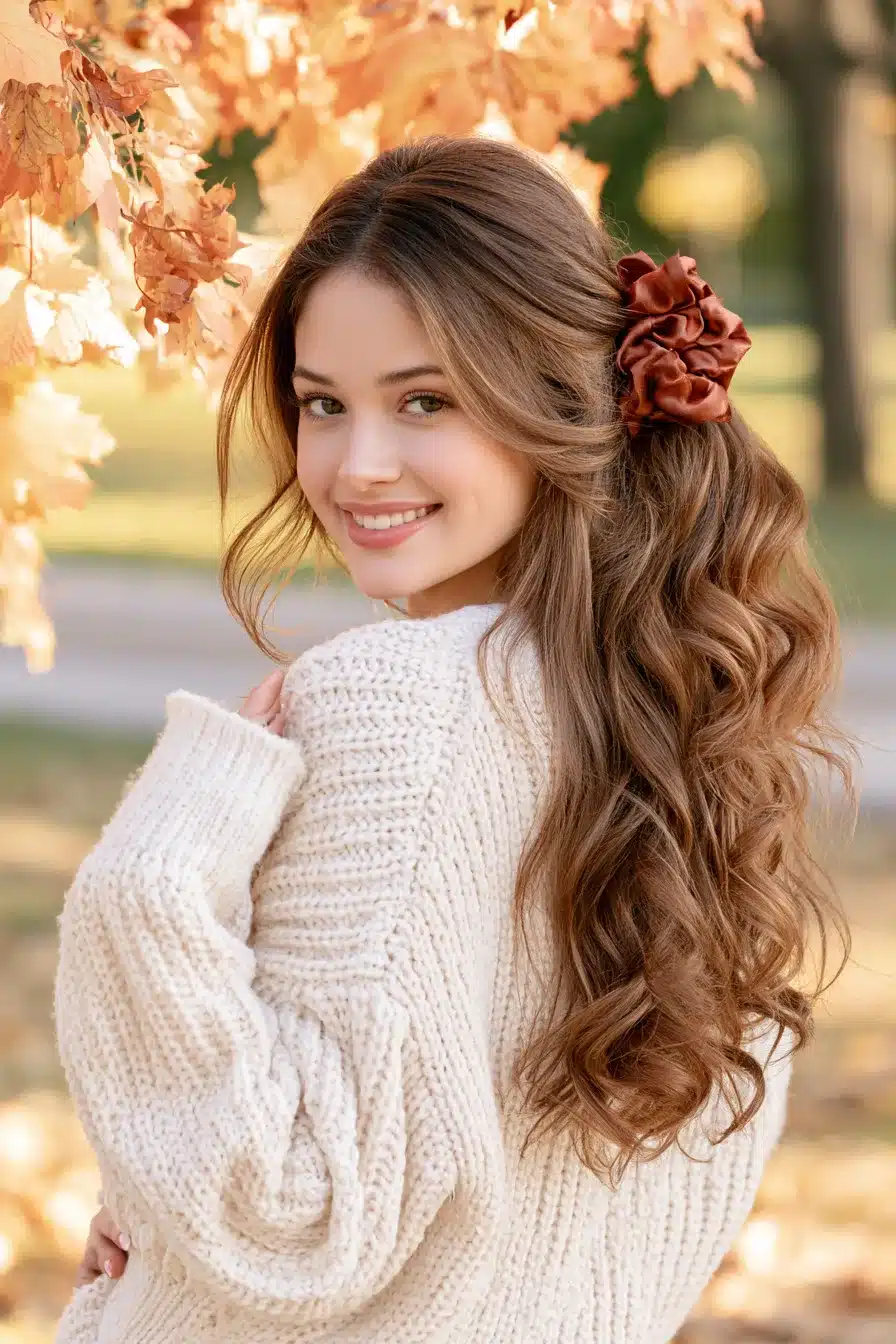 27 Cute Autumn Hairstyles for a Cozy and Effortlessly Beautiful Look