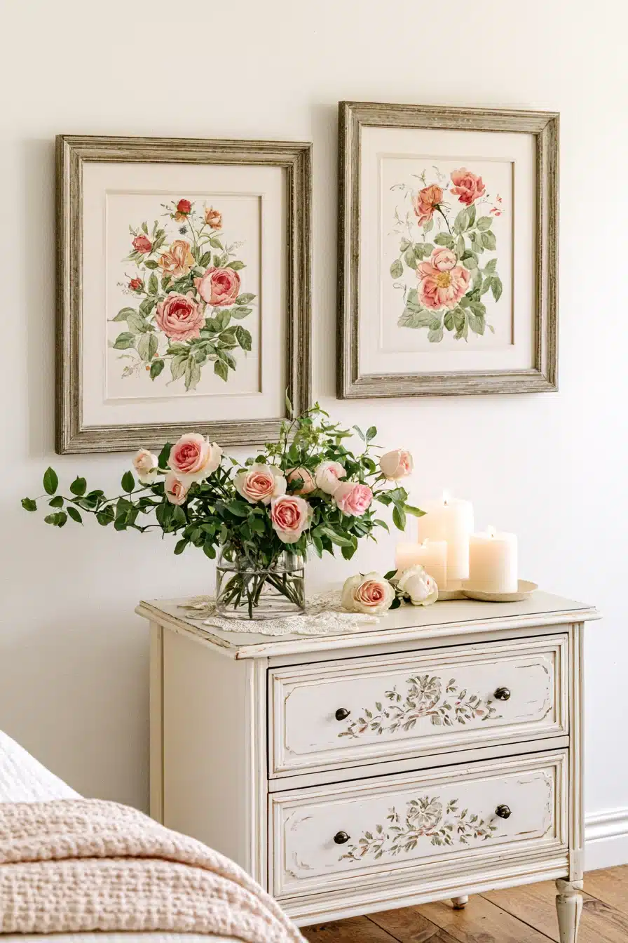 27 Enchanting Cottagecore Wall Decor Ideas for a Cozy Romantic Home